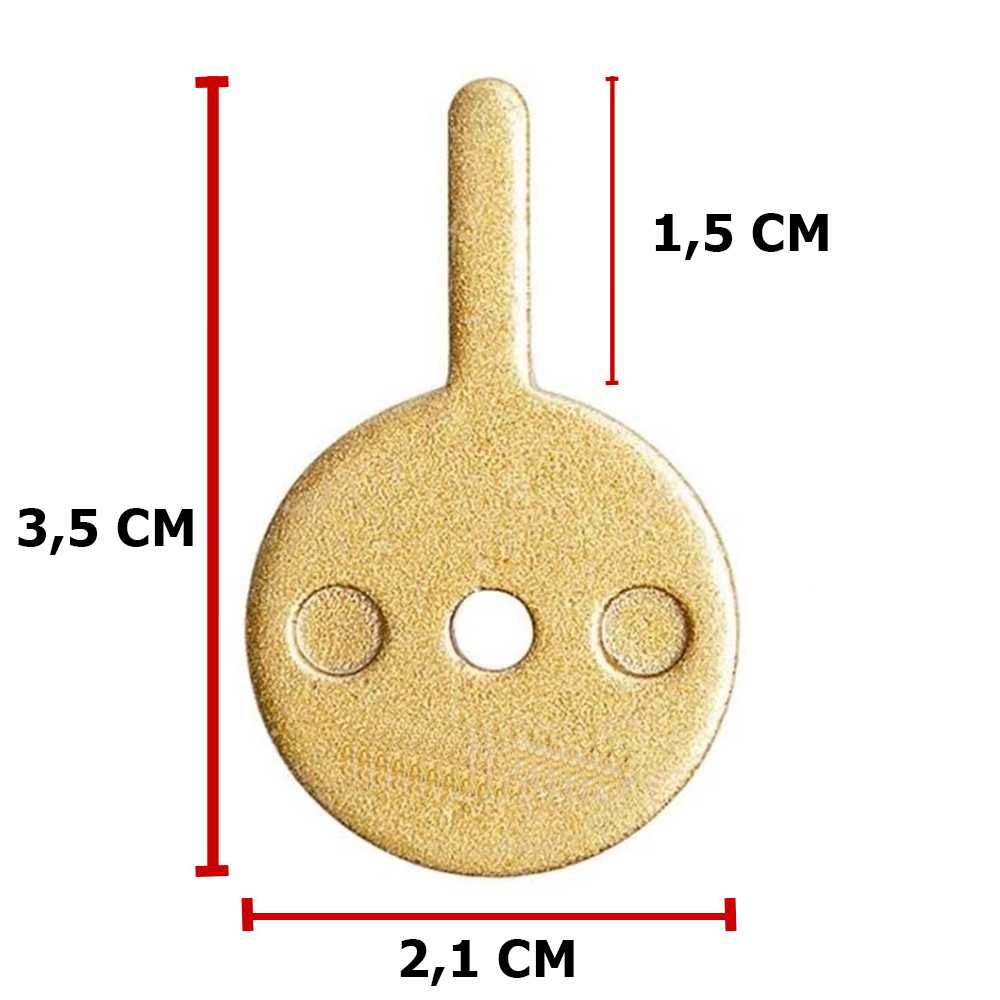 TETÓN LARGO PASTILLA DE FRENO PARA SCOOTER