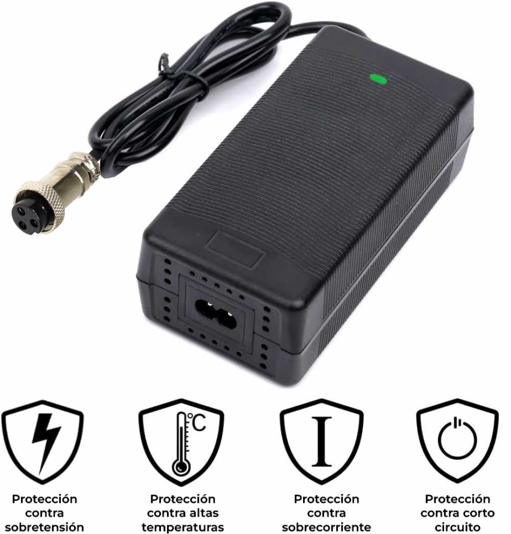CARGADOR 54.6V-2A CONECTOR HEMBRA BASIC