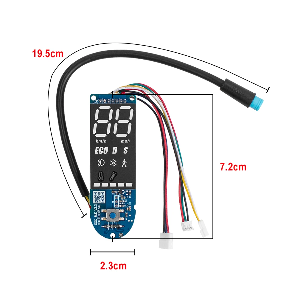 Display Pantalla compatible con Serie F para Segway Ninebot F20, F25, F30, F40