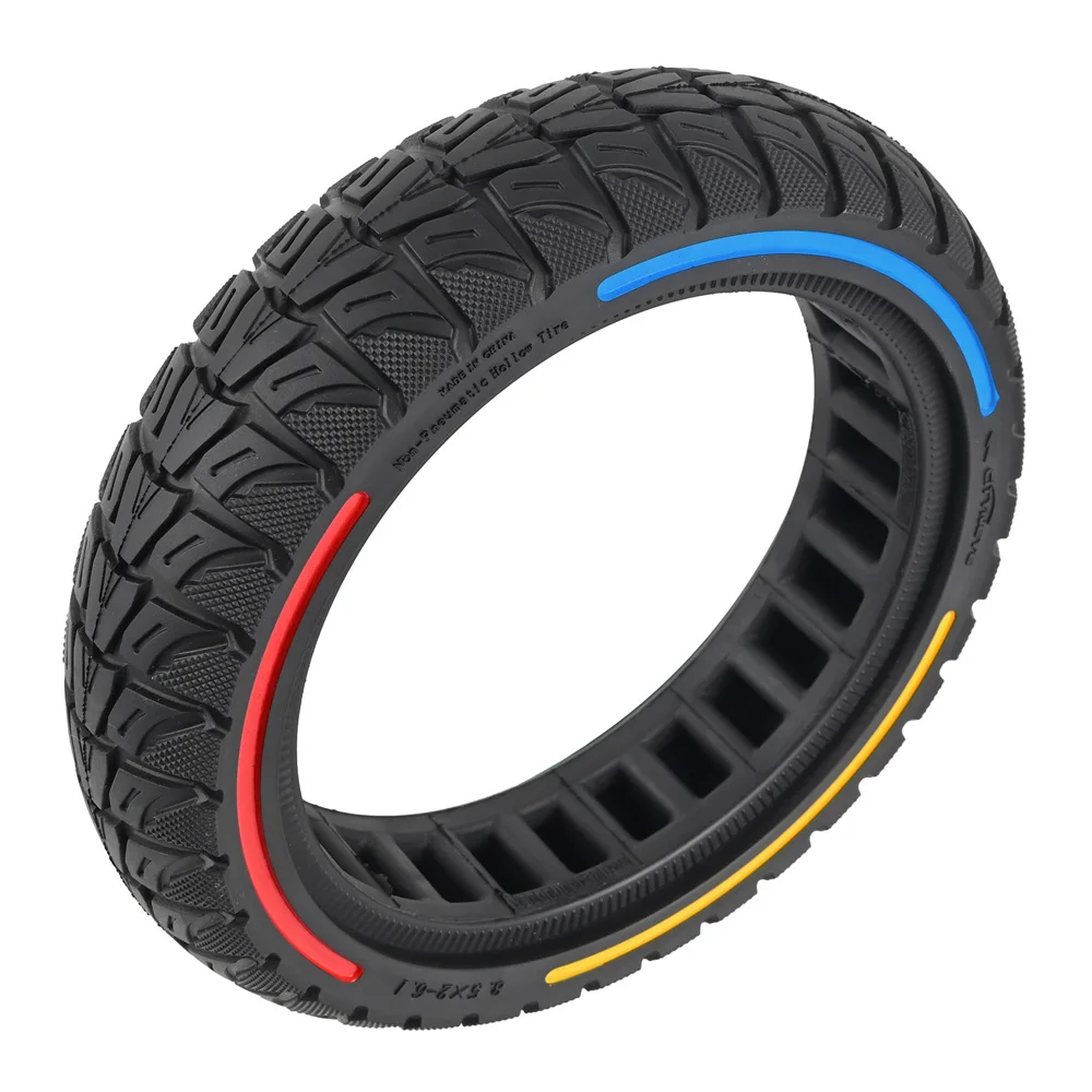 Neumático 8.5x2-6.1 sólido macizo compatible con Xiaomi M365 PRO PRO2 1S Scooter eléctrico