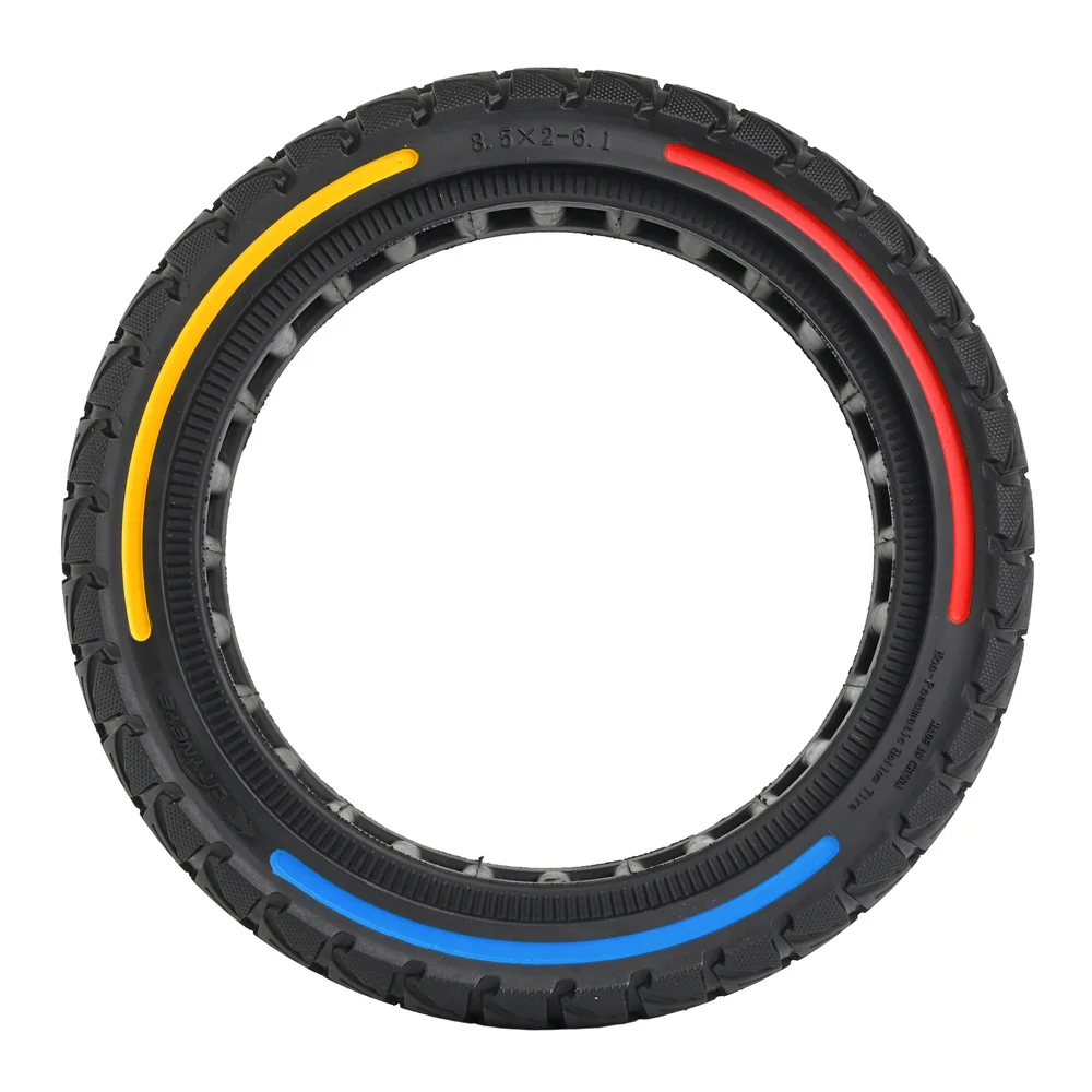 Neumático 8.5x2-6.1 sólido macizo compatible con Xiaomi M365 PRO PRO2 1S Scooter eléctrico