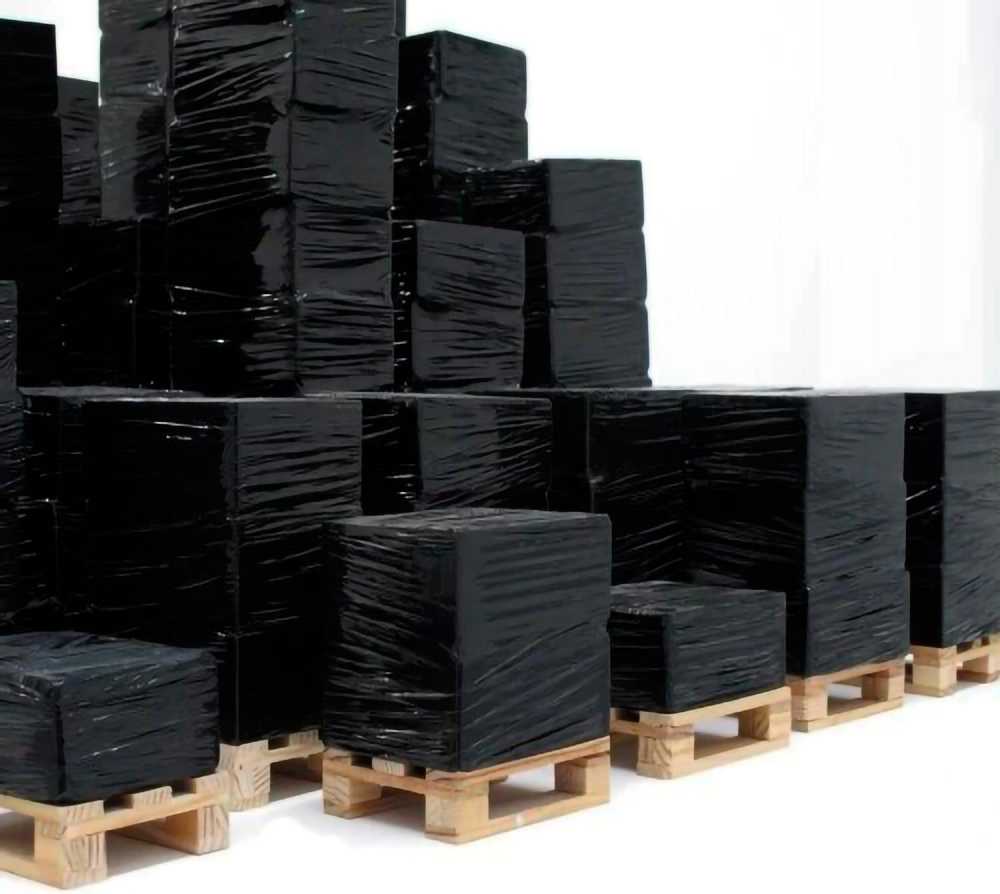 Film Negro embalaje  23 micras para Palets, Mudanzas y Envíos