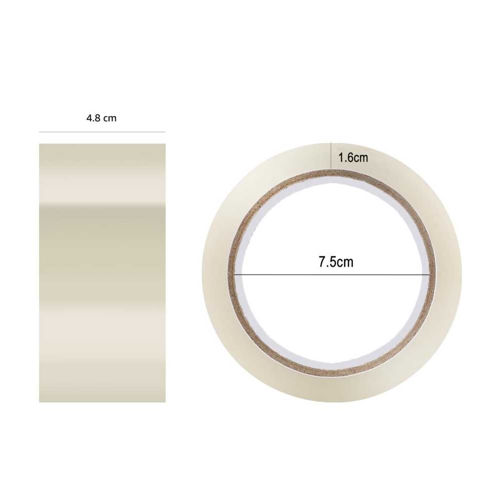 Cinta Adhesiva Transparente 48MM x 200M
