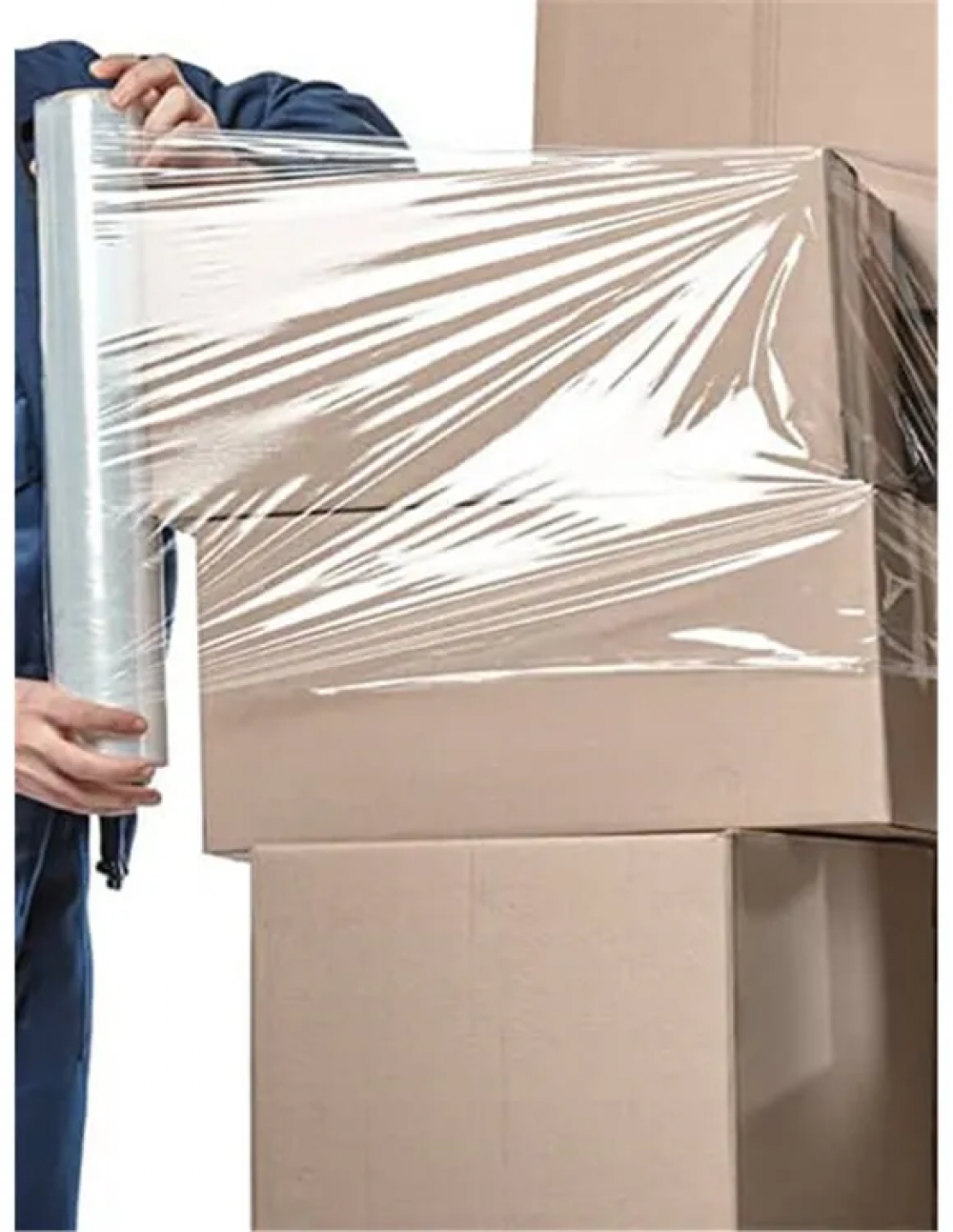 Rollo  de Film Transparente caja de 6 pcs - rollo de 1.2 kg