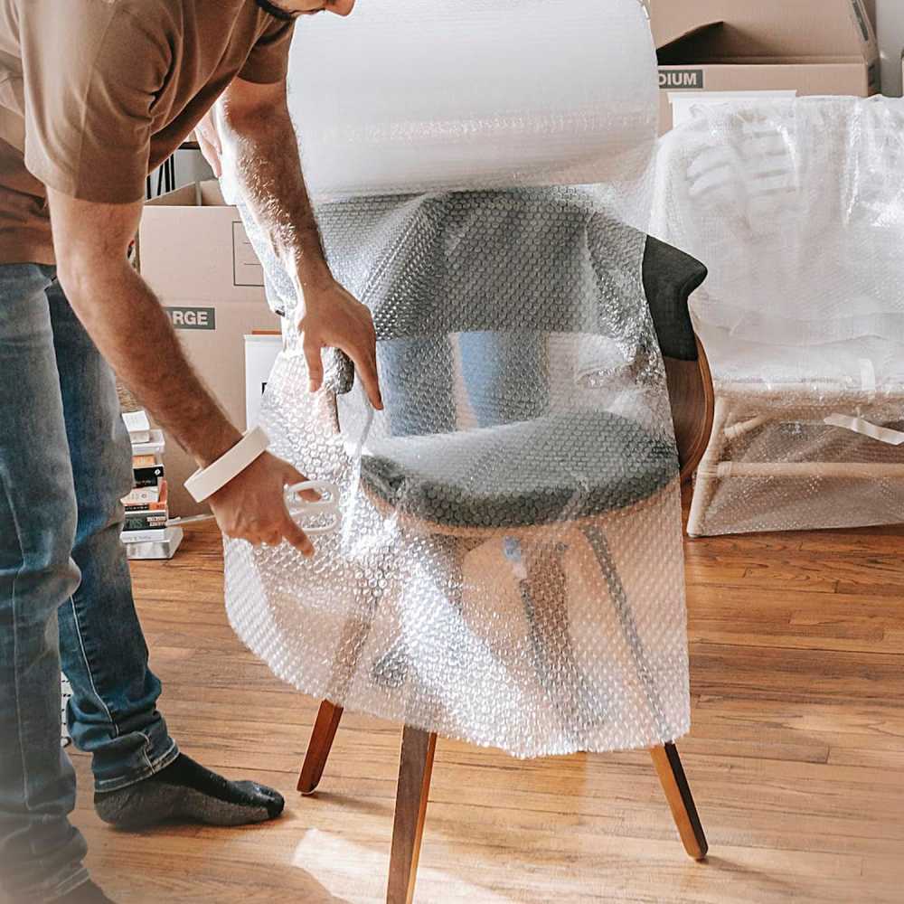 Rollo Burbuja Embalaje de Plástico 50cm Ancho y 20m longitud