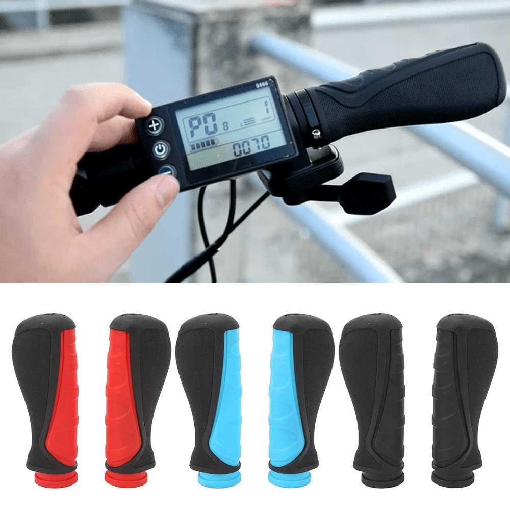 PUÑOS PARA PATINETE ELÉCTRICO COMPATIBLE CON SMARTGYRO SPEEDWAY, ROCKWAY, CROSSOVER (AZUL)