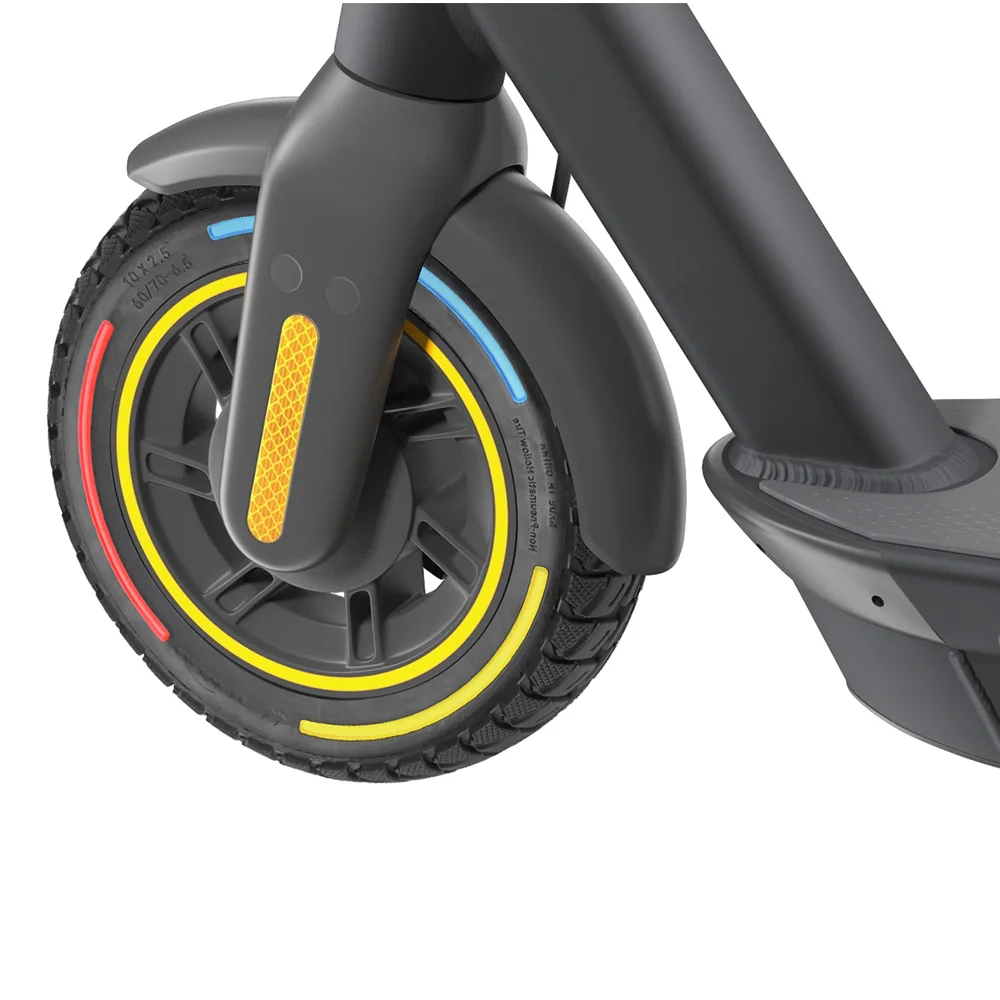 Neumático 10x2.5 - 60/70-6,5 (45mm) sólido macizo compatible con Ninebot Max G30  Scooter eléctrico