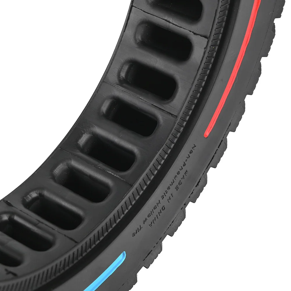 Neumático 10x2.5 - 60/70-6,5 (45mm) sólido macizo compatible con Ninebot Max G30  Scooter eléctrico