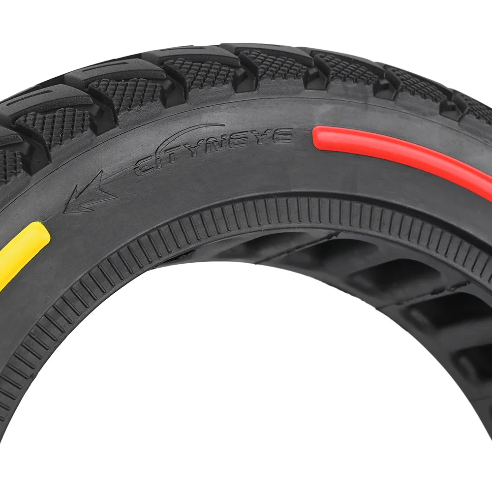 Neumático 10x2.5 - 60/70-6,5 (45mm) sólido macizo compatible con Ninebot Max G30  Scooter eléctrico