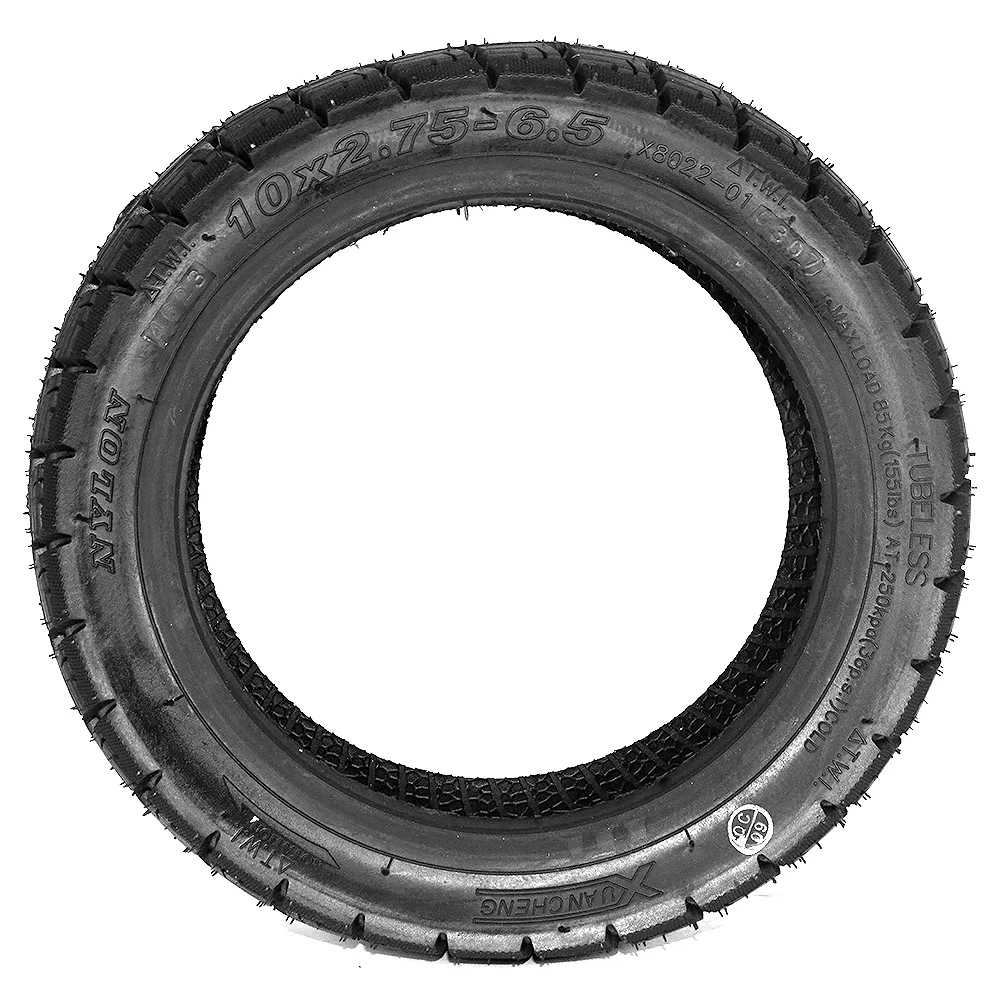 CUBIERTA NEUMÁTICO MIXTA 10X2.75-6.5 XUANCHENG TUBELESS OFF-ROAD COMPATIBLE CON PATINETE ELECTRICO