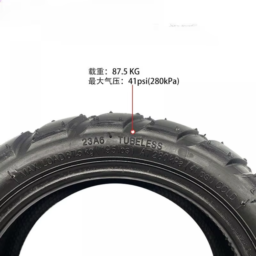 Cubierta 80/60-6 10x3 Off Road Tubeless CHAOYANG