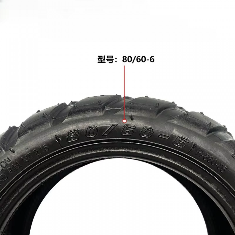 Cubierta 80/60-6 10x3 Off Road Tubeless CHAOYANG