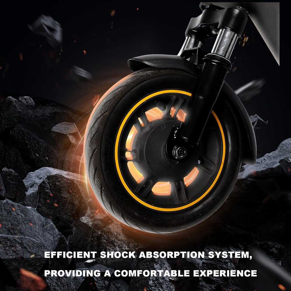 Suspensión delantera + pata cabra genérica compatible con Xiaomi Scooter