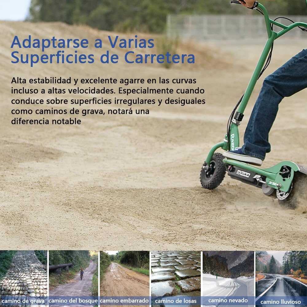 Cubierta 85/65-6.5 Neumáticos de Recambio Compatible con KUKIRIN G-Booster/G-Max/G2 Pro