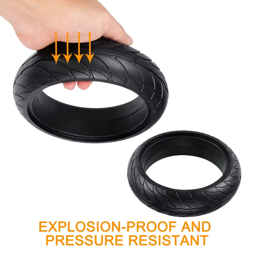 Neumático Macizo 200x50 - 8x2.125 Compatible con Ninebot ES1, ES2, ES4