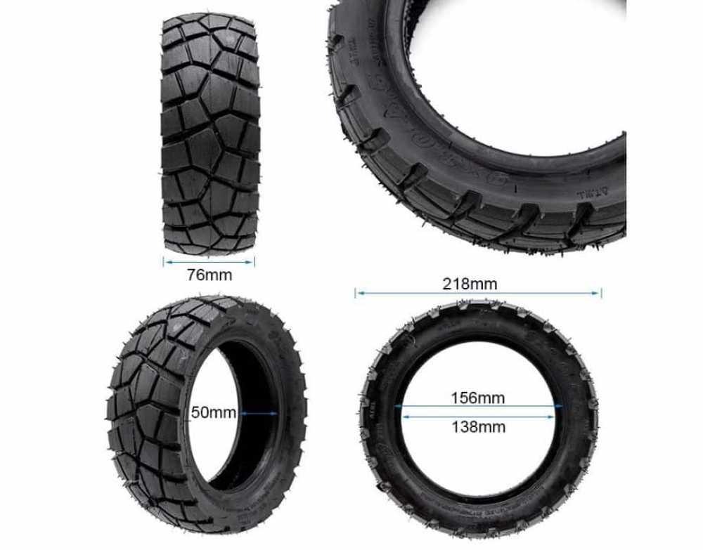 Cubierta tubeless 9x3-5.5 compatible con Kukirin G2 pro [Aoxin]