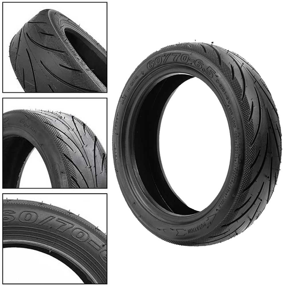 Kit Neumáticos de repuesto para Smartgyro K2 y Ninebot Max G30, neumáticos de goma 60/70-6.5, neumáticos sin cámara Tubeless