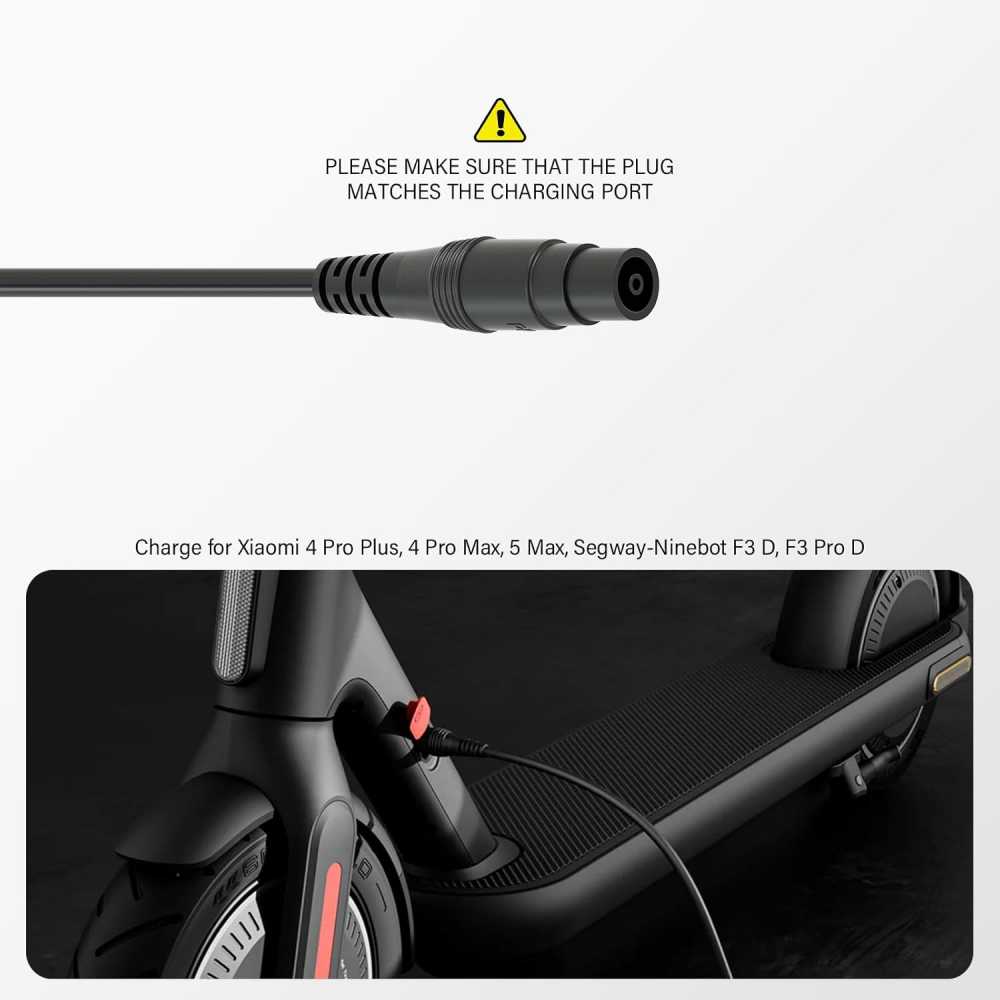 Cargador 53.6V compatible con Xiaomi 4 Pro Plus - 4 Pro Max