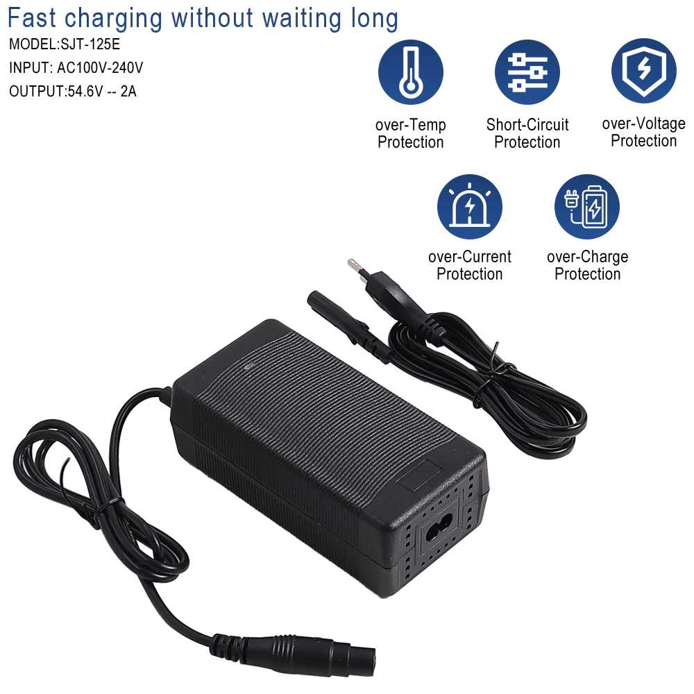 Cargador 53.6V compatible con Xiaomi 4 Pro Plus - 4 Pro Max