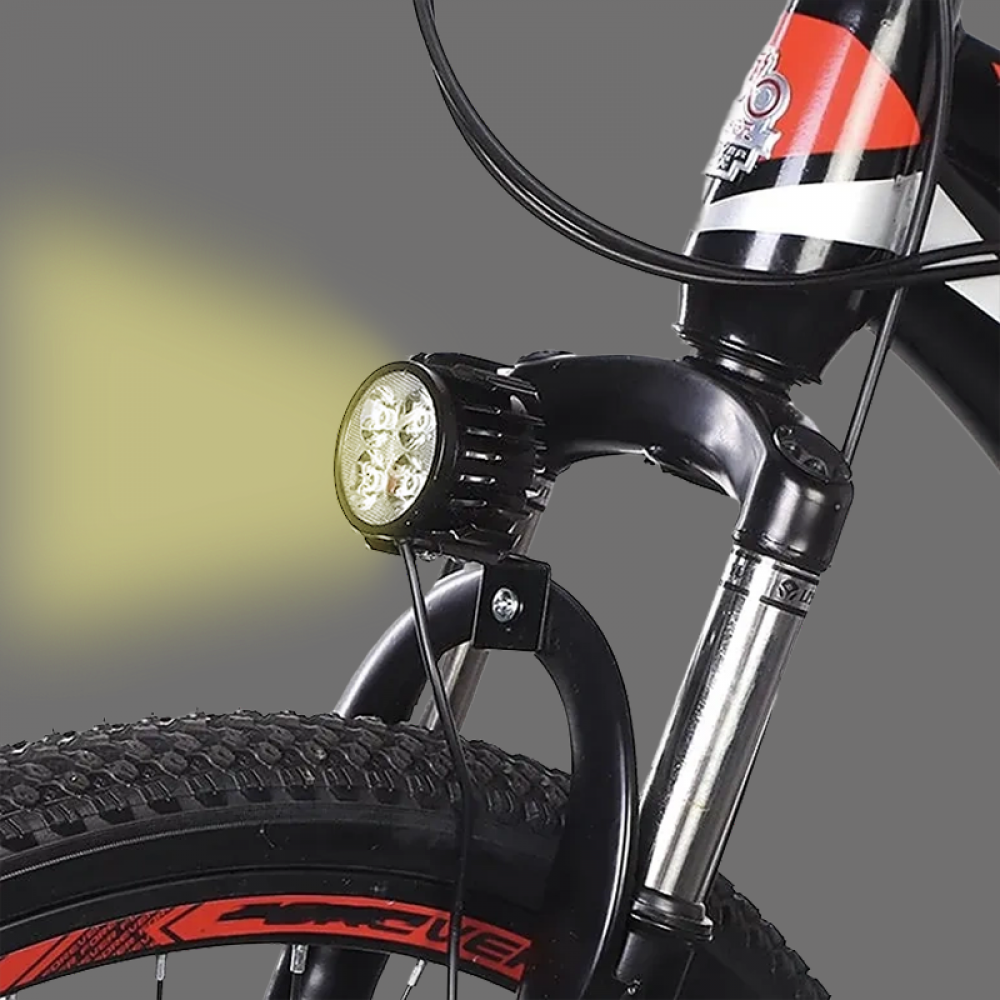 Luz faro led con claxon 12V a 72V Waterproof (Smartgyro y compatibles)