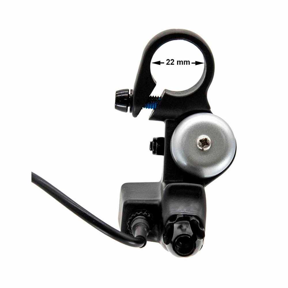 Maneta Freno Patinetes Cecotec Outsider Serie A Negro con Timbre