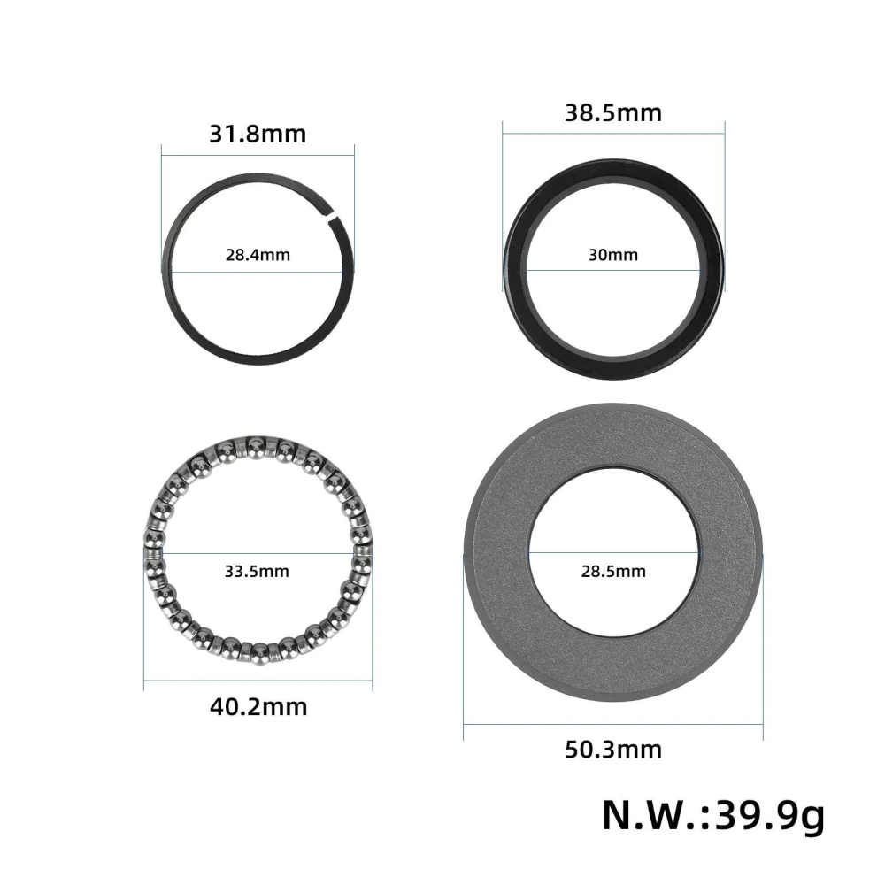 Kit rodamiento Xiaomi 6 Lite - 4 PCS